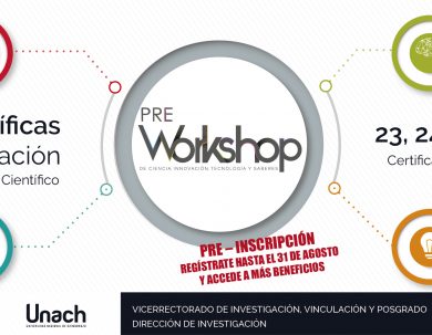 INSCRIPCIONES AL PRE WORKSHOP