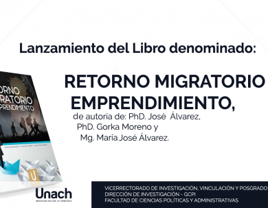 LANZAMIENTO DEL LIBRO RETORNO MIGRATORIO Y EMPRENDIMIENTO